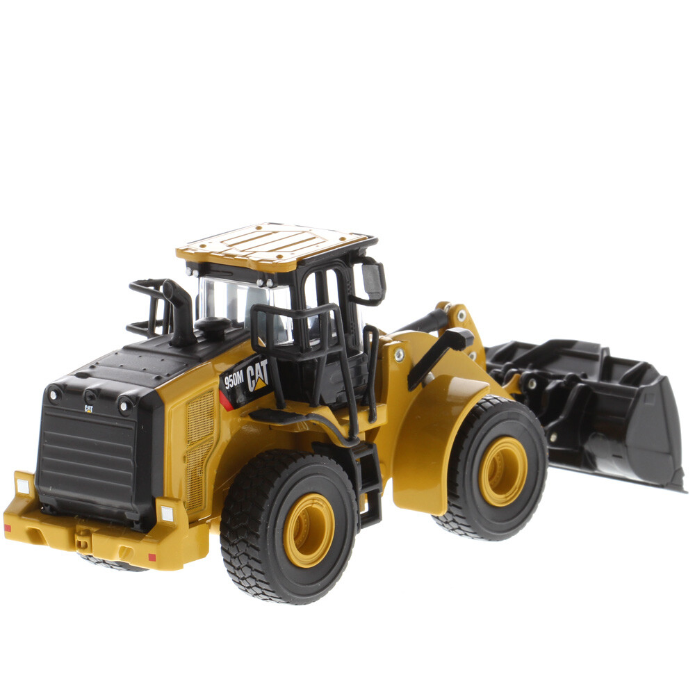1:64 CAT CATERPILLAR 950M WHEEL LOADER LOG FORK & BUCKET DIECAST MASTERS 85635