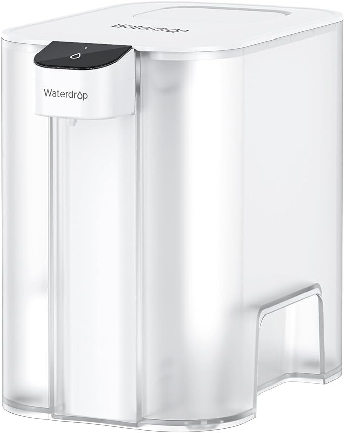Waterdrop Mega Electric Water Filter Pitcher, Dispenser, NSF/ANSI 42&53&401&372
