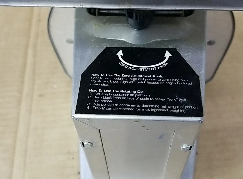 Pelouze Portion Controller Scale - Model Y32R
