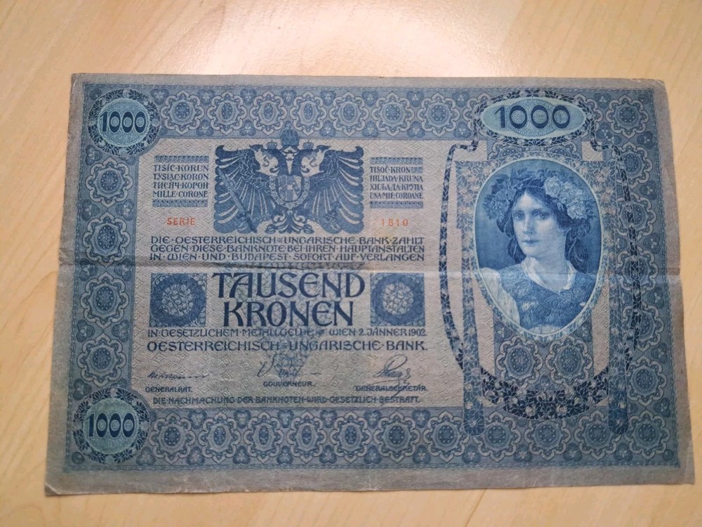 1000 Krona Germany Austria Hungary