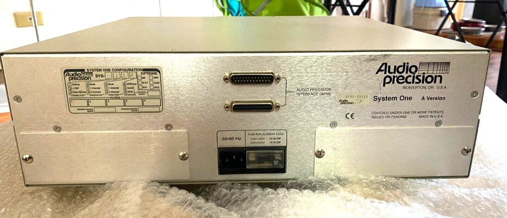 Audio Precision System One SYS1-35111 A Version Power Tested Only