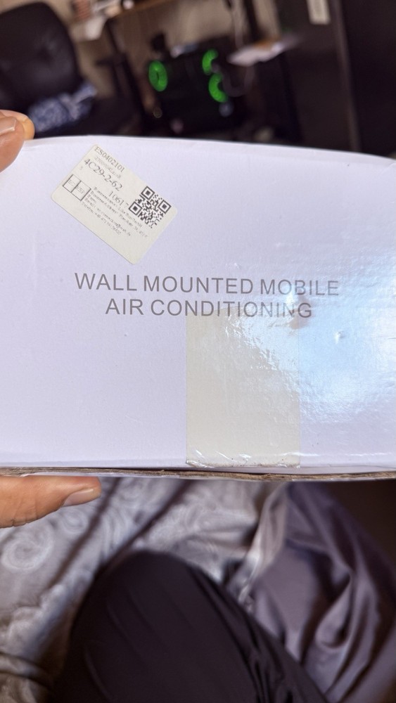 Wall Mounted White Air Conditioner Remote Control Digital Display Timer