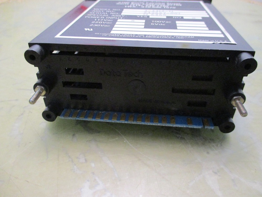 Data Tech Model 3-3312-11 Panel Meter 117VAC [7A]