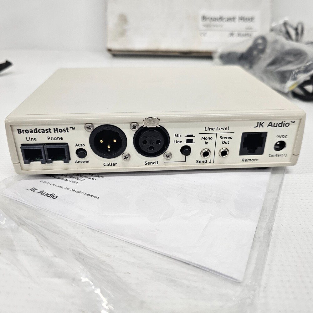 JK Audio Broadcast Host Digital Hybrid Phone Line Interface