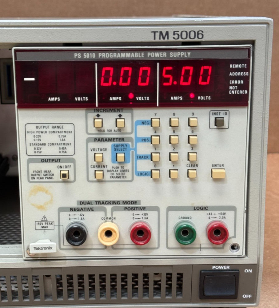 Tektronix PS 5010 Programable Power Supply