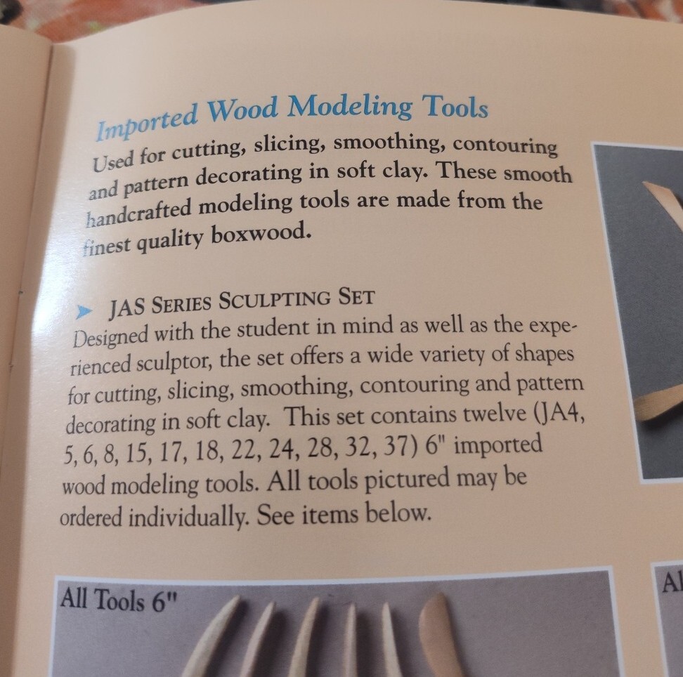 Kemper Tools JAS economy Wood Modeling Tools 12 Pieces