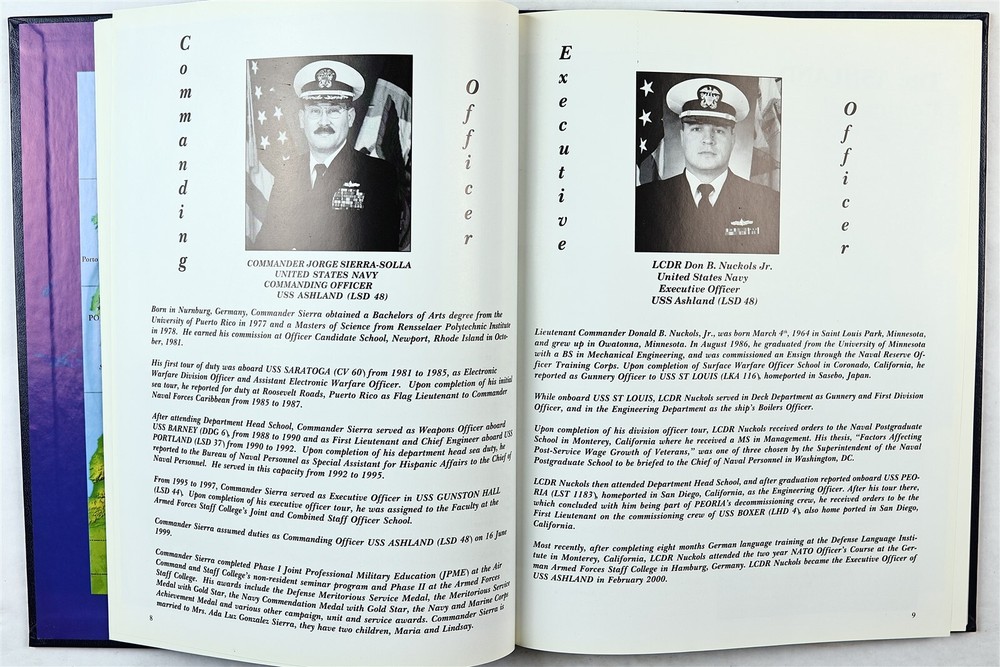 USS Ashland (LSD-48) 2000 Mediterranean Deployment Cruise Book