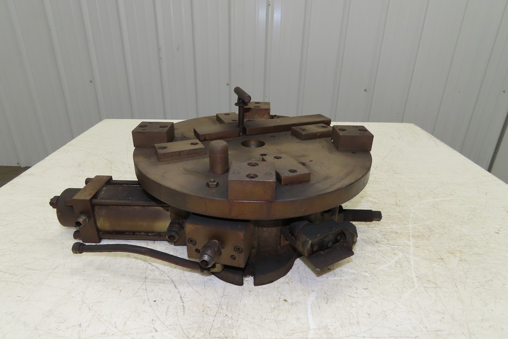 Air-Hydraulics 14" Pneumatic Rotary Index Table