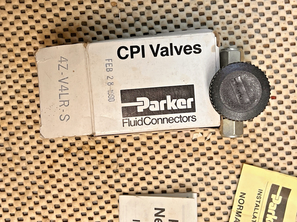 Parker 4Z-V4LR-S Needle Valve