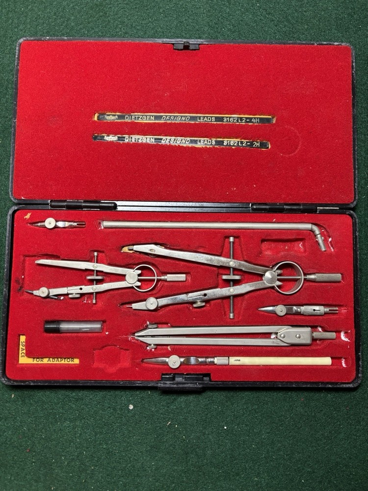 Vintage Drafting Set Lot