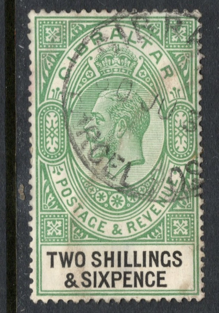 Gibraltar Scott 87 Used - CV 21$