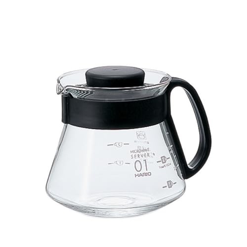 V60 Glass Range Coffee Server, Black 360ml