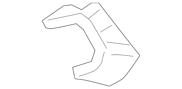 Genuine GM Passenger Side Quarter Inner Panel Extension 23407608