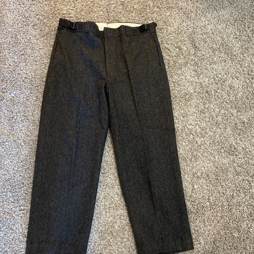 Vintage Woolrich hunting pants heavy wool adjustable sz large