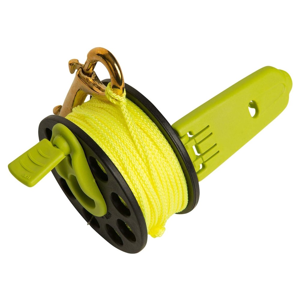 Trident Finger Reel with Handle, 100 ft.