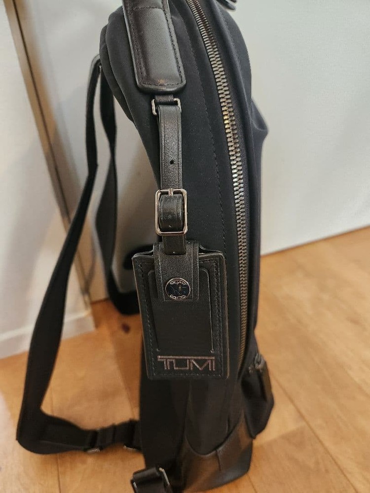 TUMI black backpack
