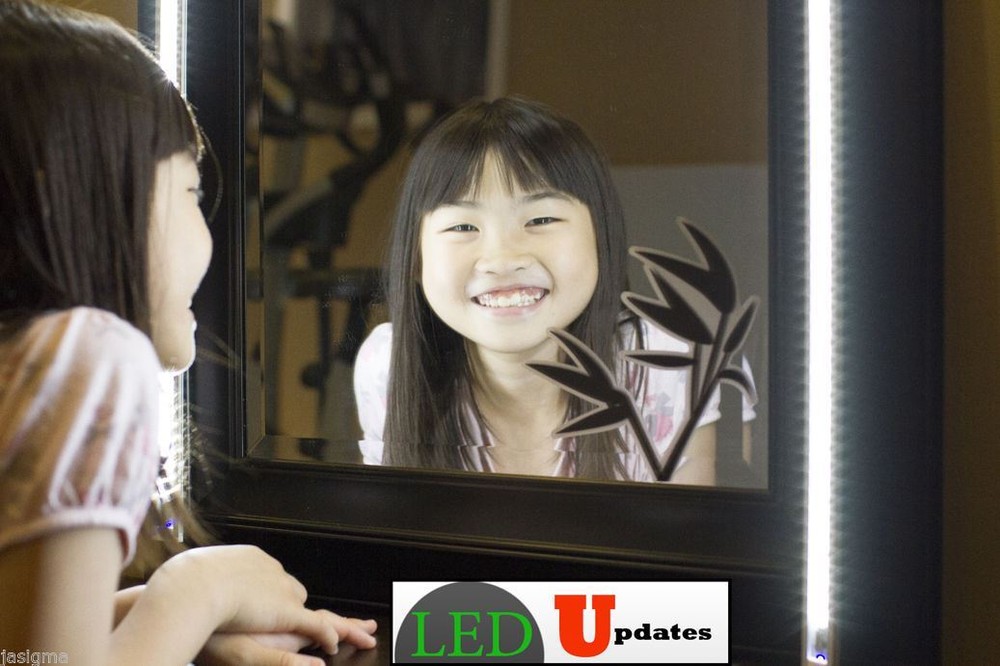 2pcs Vanity Mirror LED LIGHT White Set For makeup TOUCH SENSOR Dimmer & UL POWER