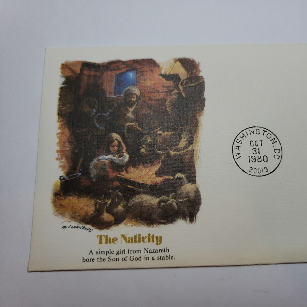 First Day Covers 1980 The Nativity