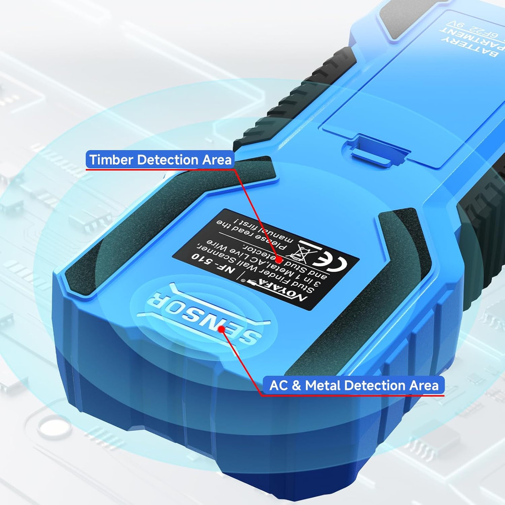 Stud Finder – Electronic Stud Detector with Smart Sensor, 3-In-1 Wall Scanner fo