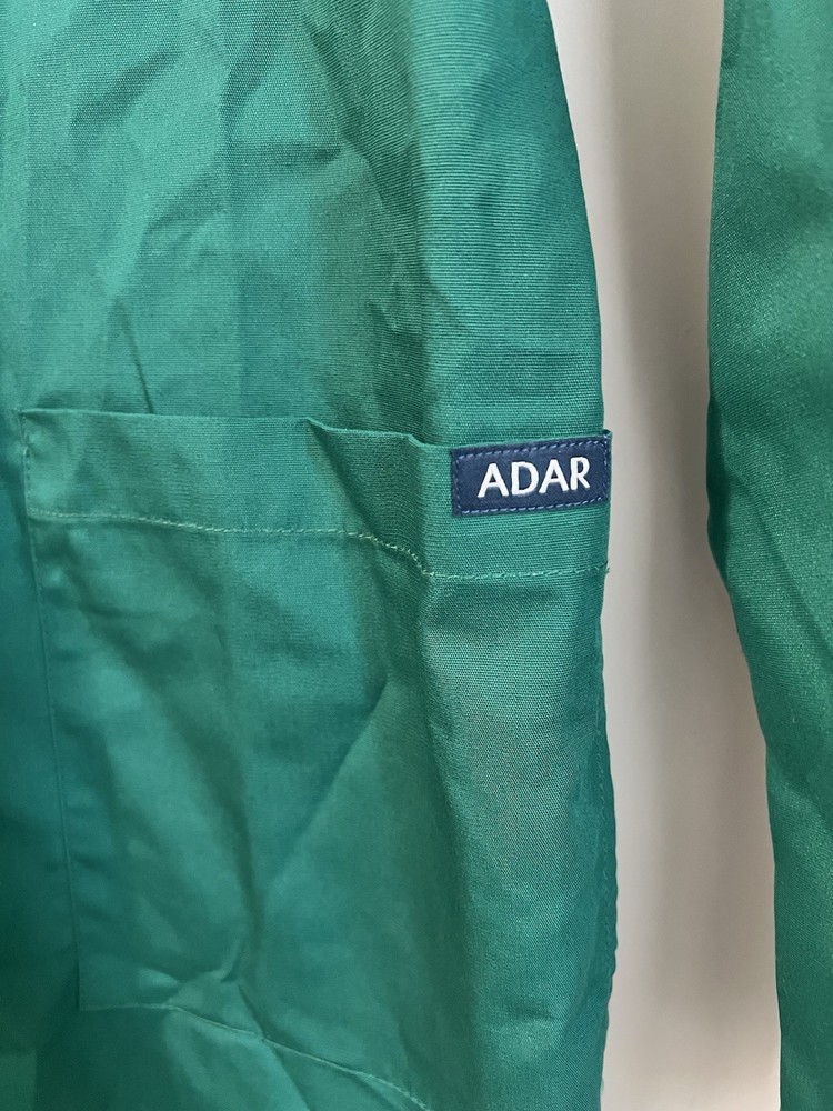 Adar green coat with belt