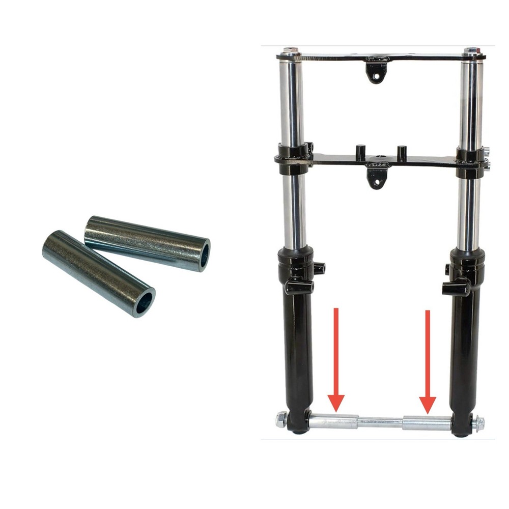 Minibike Wheel Spacers 12mm 2 Pack.