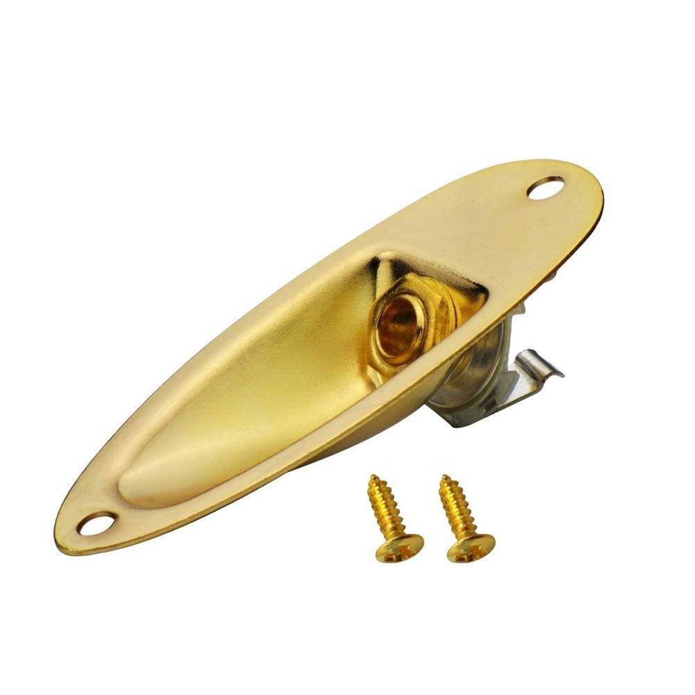 Loaded Boat Style Guitar Pickup Output Input Jack Plug Socket For FD Strat t