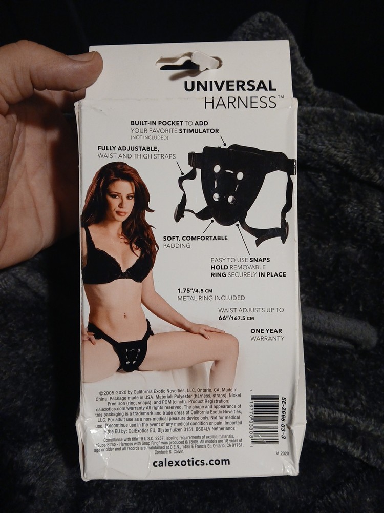 CalExotics Lovers Super Strap Universal Harness