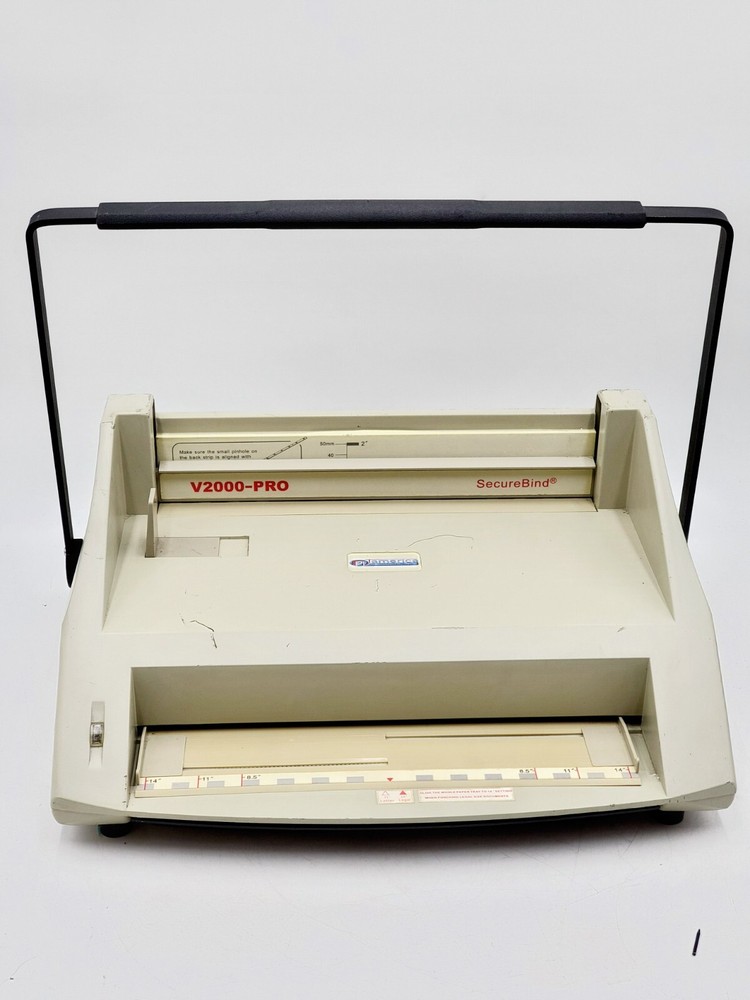 TAMERICA SECUREBIND V2000 PRO HOT KNIFE BINDING MACHINE