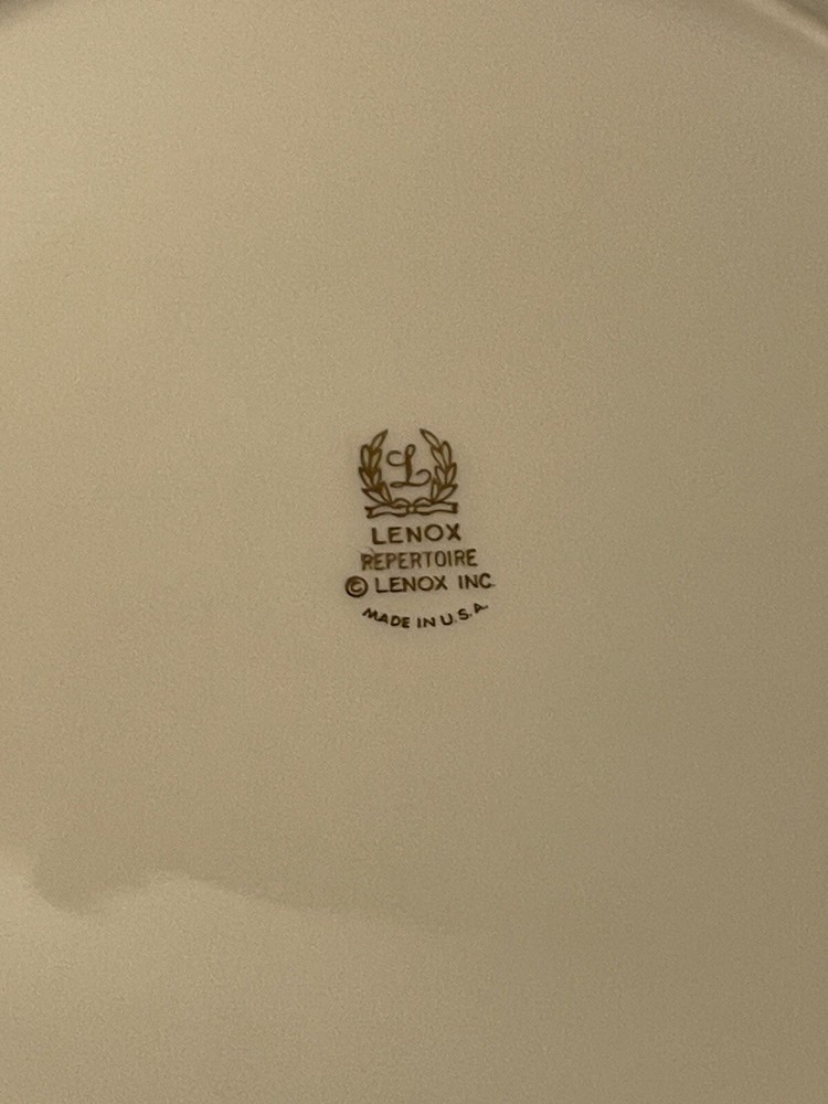 Lenox China - Repertoire Pattern, 6 Place Settings And Serving Pieces