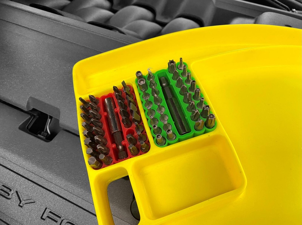 versitray, flexible tool tray, with grip technology