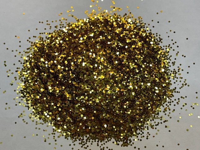 "Gold Bar" Medium Cut Glitter