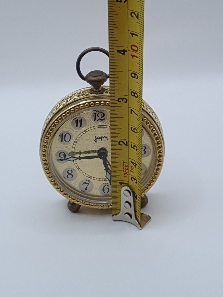 Vintage Japy Alarm Clock Collectable
