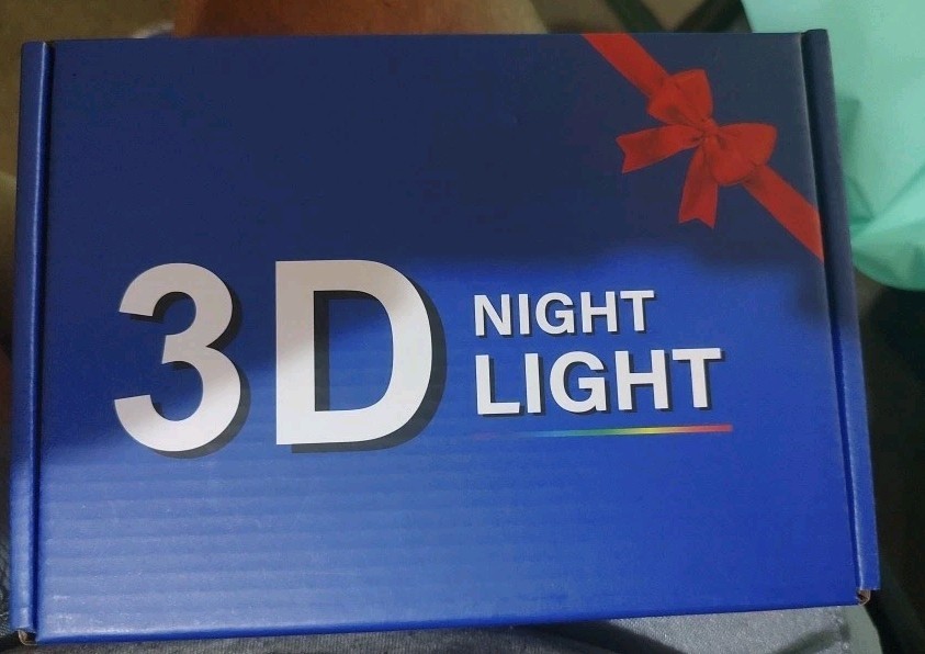 3D LED Night Light with Remote Control