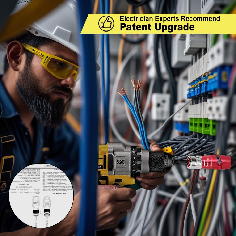 Wire Stripper for Drill Wire Stripping and Twisting Tool Upgrade Electrical
