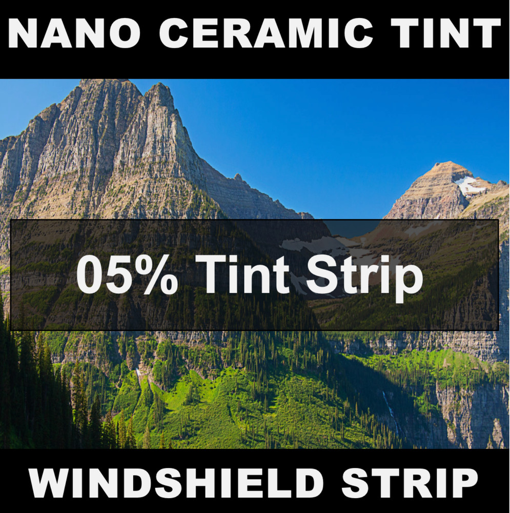 Windshield tint strip precut 5% Nano Ceramic for Mazda3