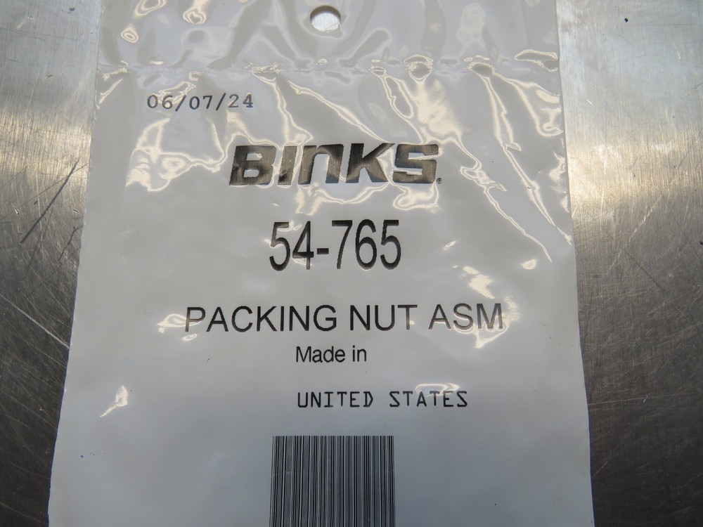 Binks 54-765 Packing Nut ASM