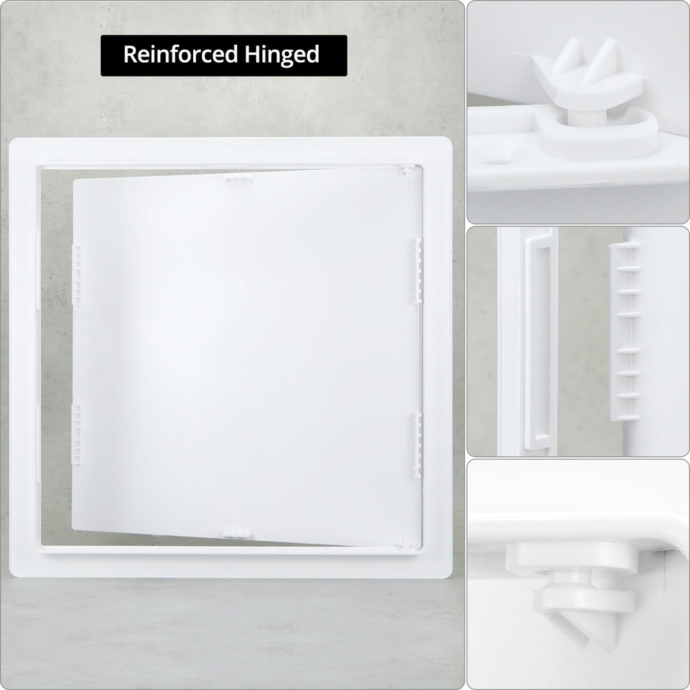 Access Panel Drywall 18X18" Plastic Access Door Removable Wall Access Panel HVAC