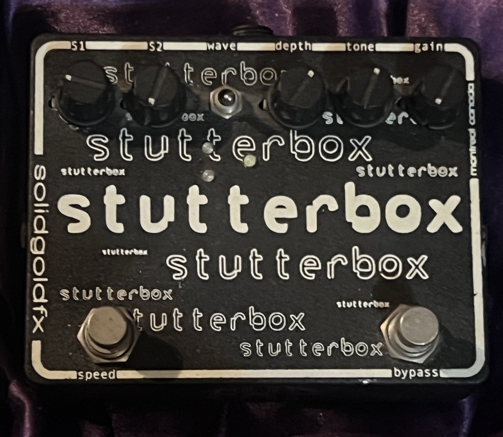 SolidGold FX Super Drive & Stutter box Used