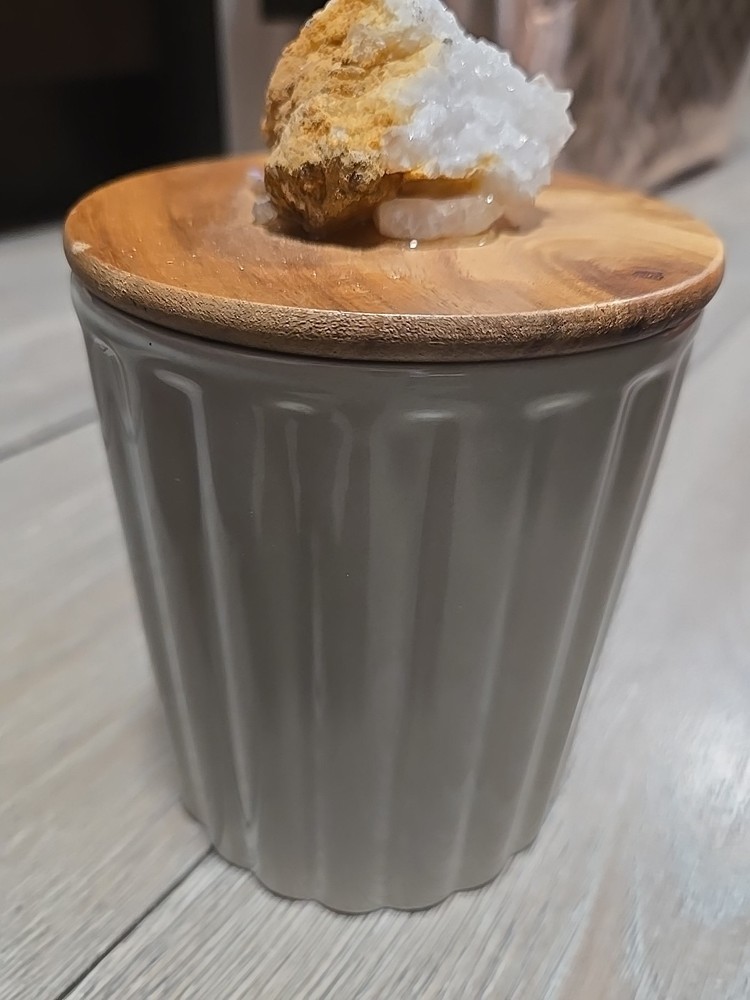 Crystal Top Canister