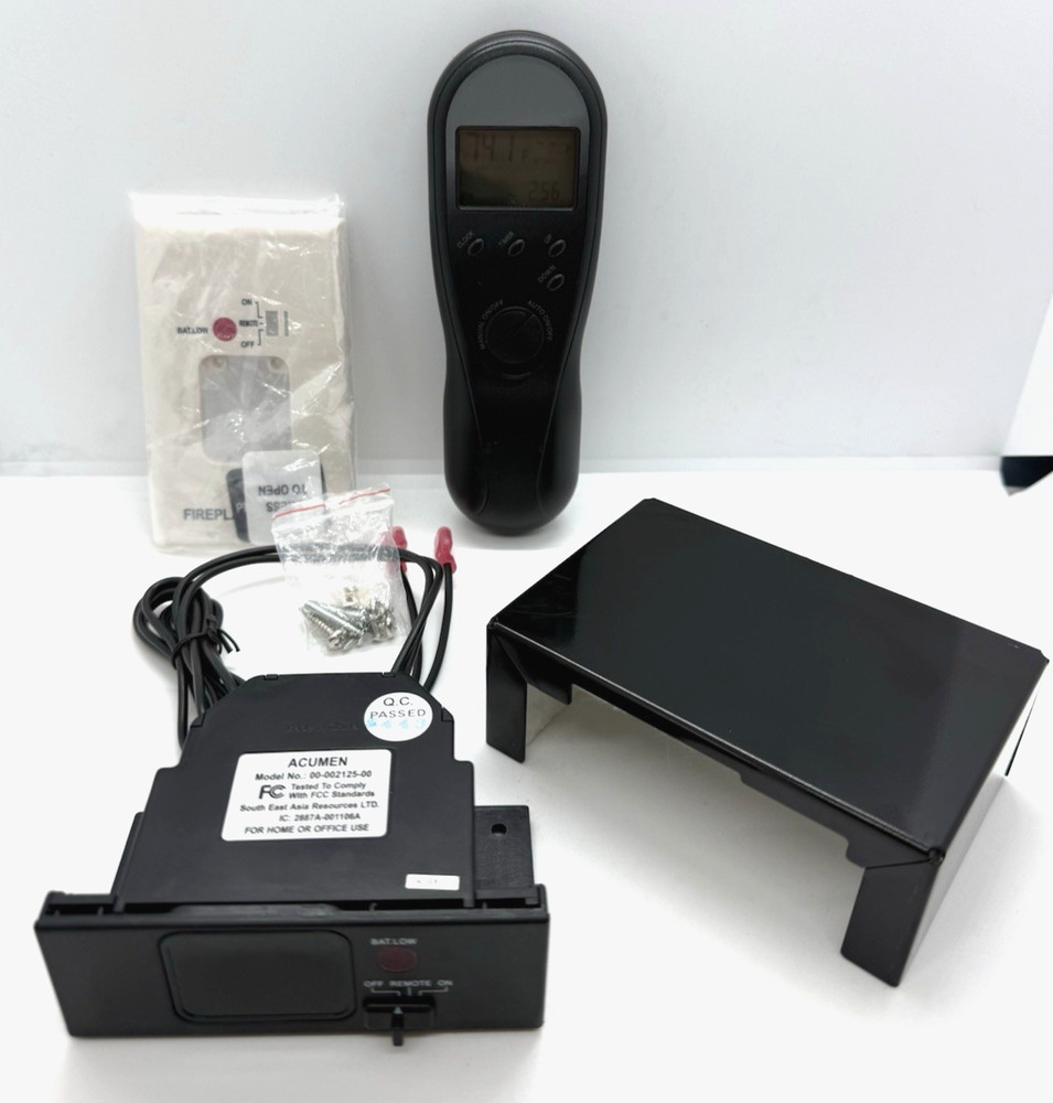 ACUMEN Timer Fireplace Remote Control with Thermostat