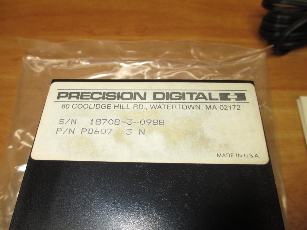 Precision Digital PD607-3-N *NEW OLD STK* Digital Panel Meter PD6073N