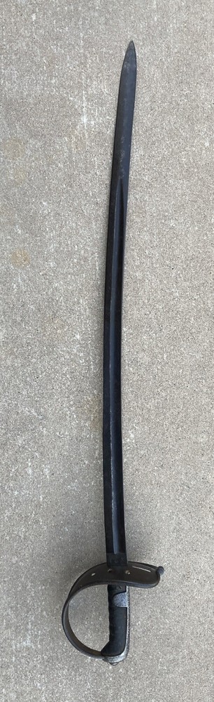 M. 1858 Austrian heavy cavalry sword and scabbard, C. Jurmann
