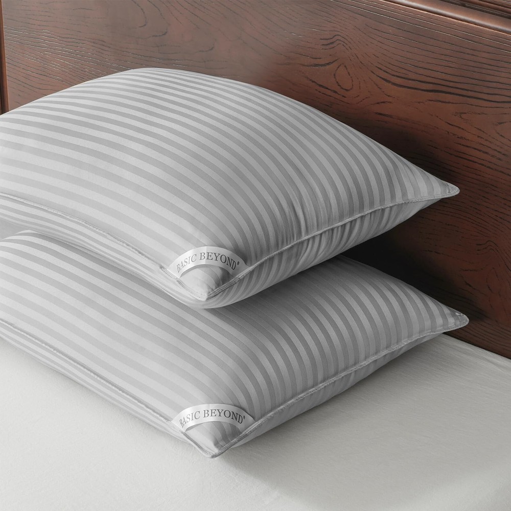 King Size Pillows - Down Alternative Pillows for Sleeping Soft King Pillows S...