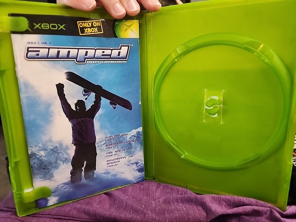 Amped - Case And Manual Only Xbox