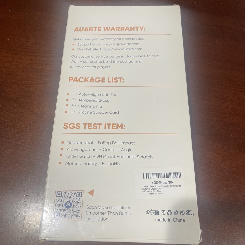 Switch2 Tempered Glass Screen Protector and Dustfree Compartment Protector (3)