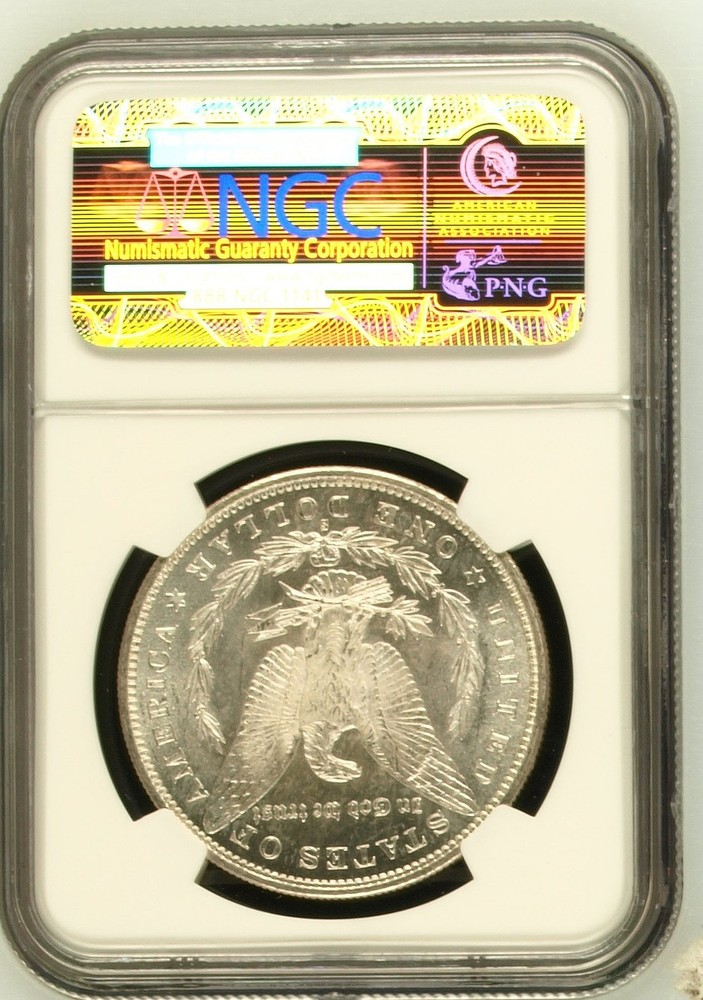 1879 S Morgan Silver Dollar NGC MS-66