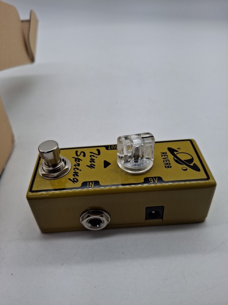 Tone City Tiny Spring Spring Reverb mini effect pedal True bypass
