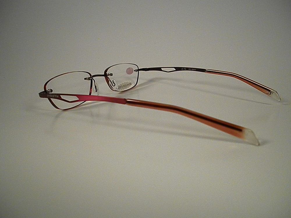 READING GLASSES INSIGHT RUBY W2 FRAMELESS 16a