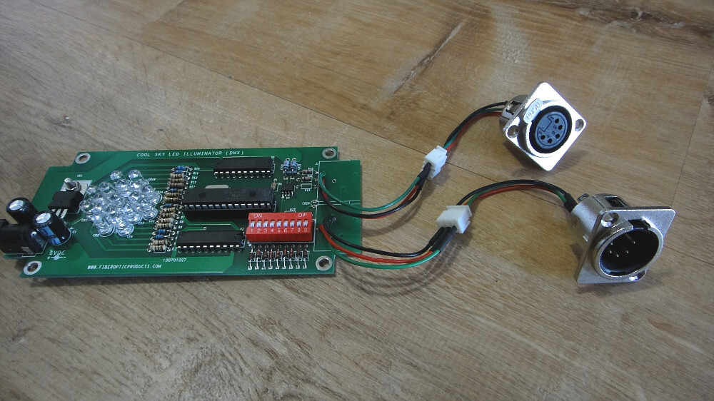 DMX 512 Signal LED Light Board 6vdc