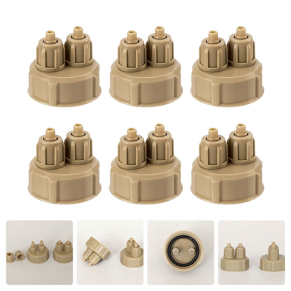 6pcs Carbon Dioxide Carbon Dioxide Bottle Caps